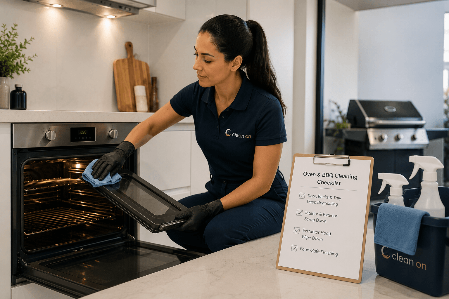 Oven and BBQ cleaning